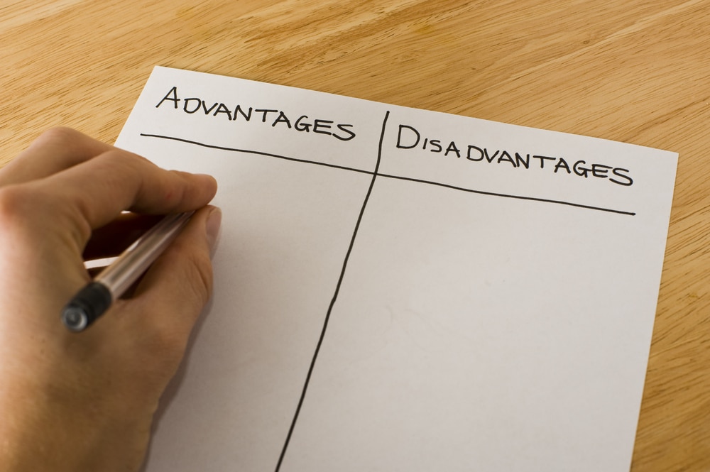 Advantages and disadvantages of overdrafts