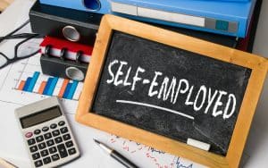 Being self-employed vs. employed