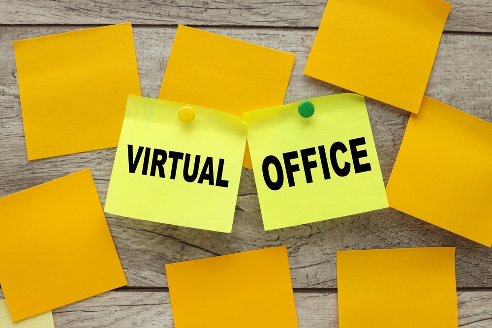 What is a virtual office?